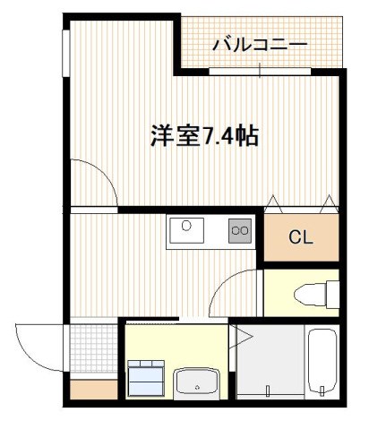 Coin　West 間取り