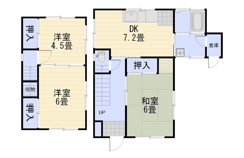 広島県広島市西区己斐上３丁目 間取り