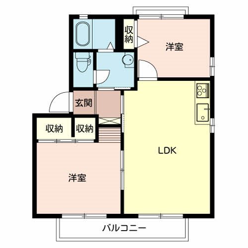 カサベルデＡ 間取り