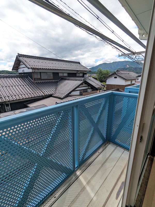 フレグランスおおさか ベランダ
