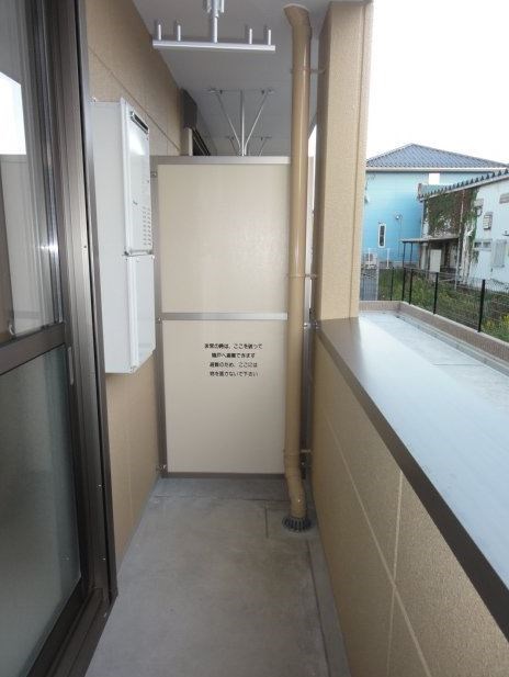 兵庫県豊岡市正法寺658-1 ベランダ