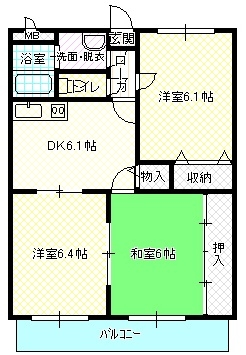 プレジデント2002 間取り