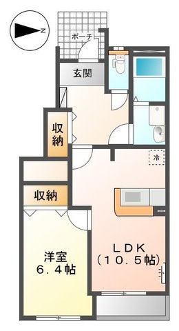 ＫＳＴフローラルコート 間取り