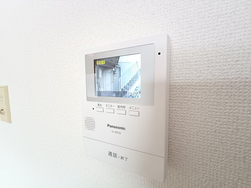 ファミールコーポ高屋　4棟 セキュリティ