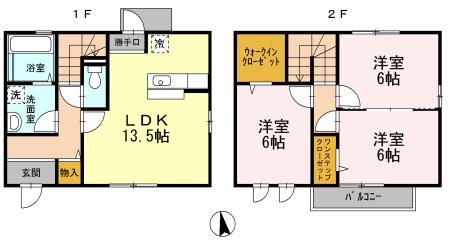 Espoir Mai 間取り