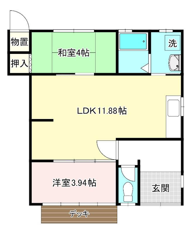篠尾借家 間取り