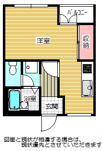 フォレストハイツB 間取り