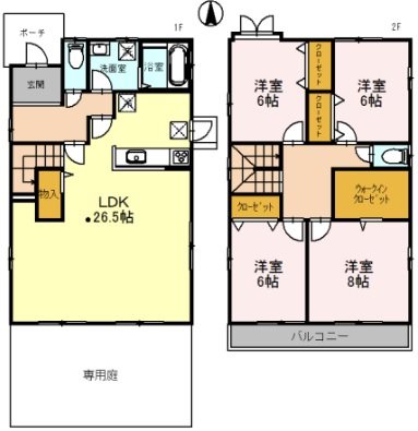 福知山市前田戸建 間取り
