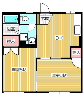 フレグランス瑞穂 間取り