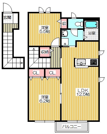 メゾンたまき 間取り