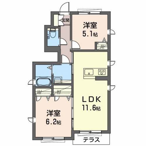 100 Mile House 間取り