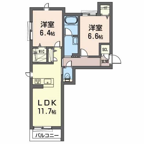 メゾン　ジーニャ 間取り