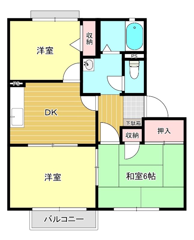 ケンズフォーレス 間取り