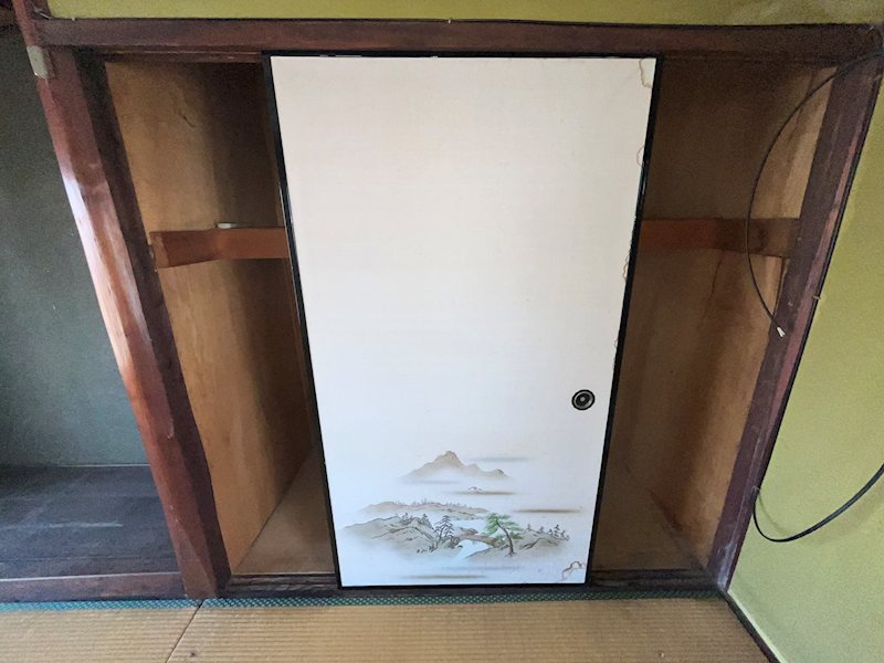 堀（本堀）借家 収納