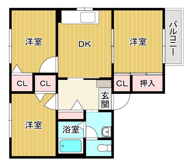 オータムハイツ 間取り
