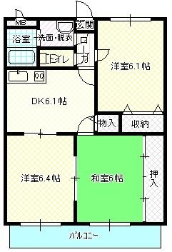 ユーミー猪崎 間取り