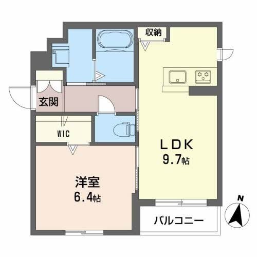 シャーメゾン　カーサ　デ　花音 間取り