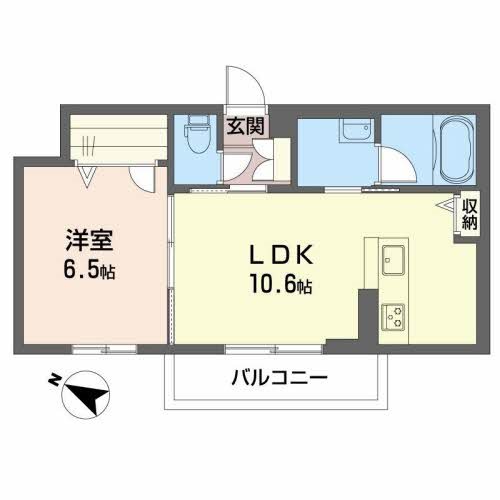 メゾン　ド　ベル 間取り