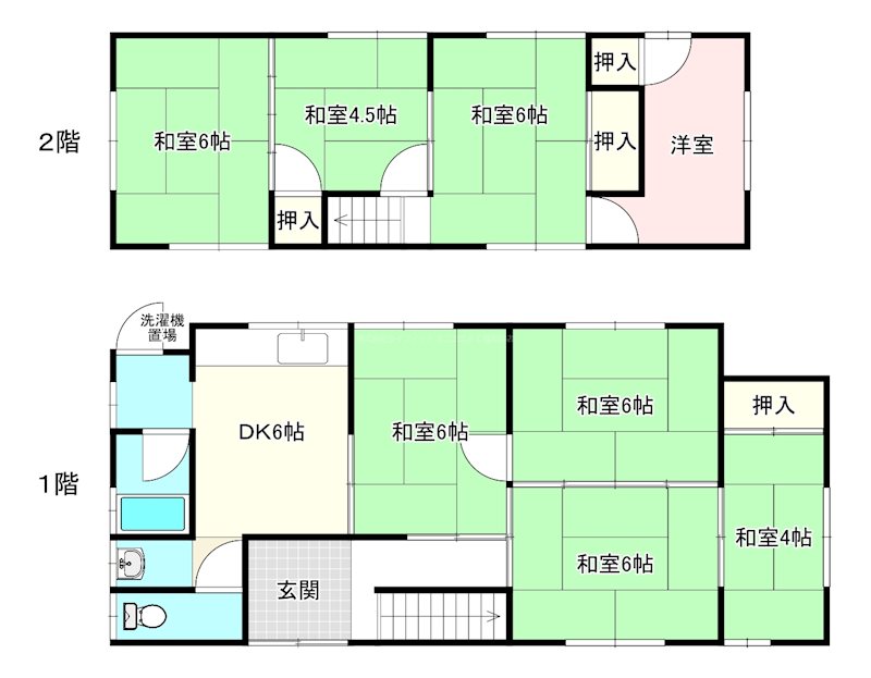 堀借家 間取り