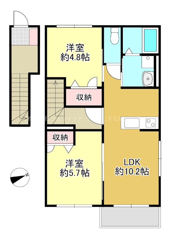 ローレンスⅠ 間取り