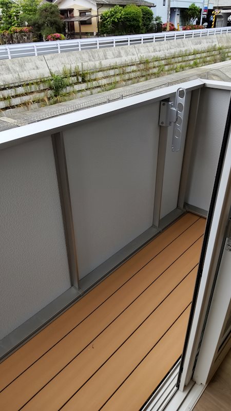 フローリッシュ ベランダ