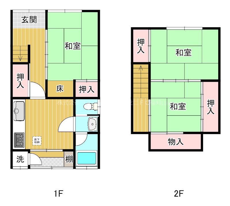 石井貸家 間取り