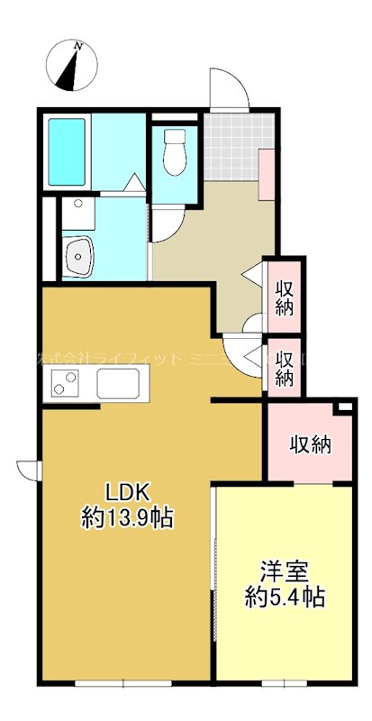 Colorer（クロレ） 間取り