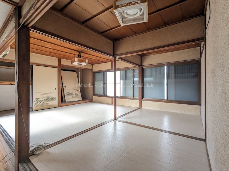 東岡町借家 リビング