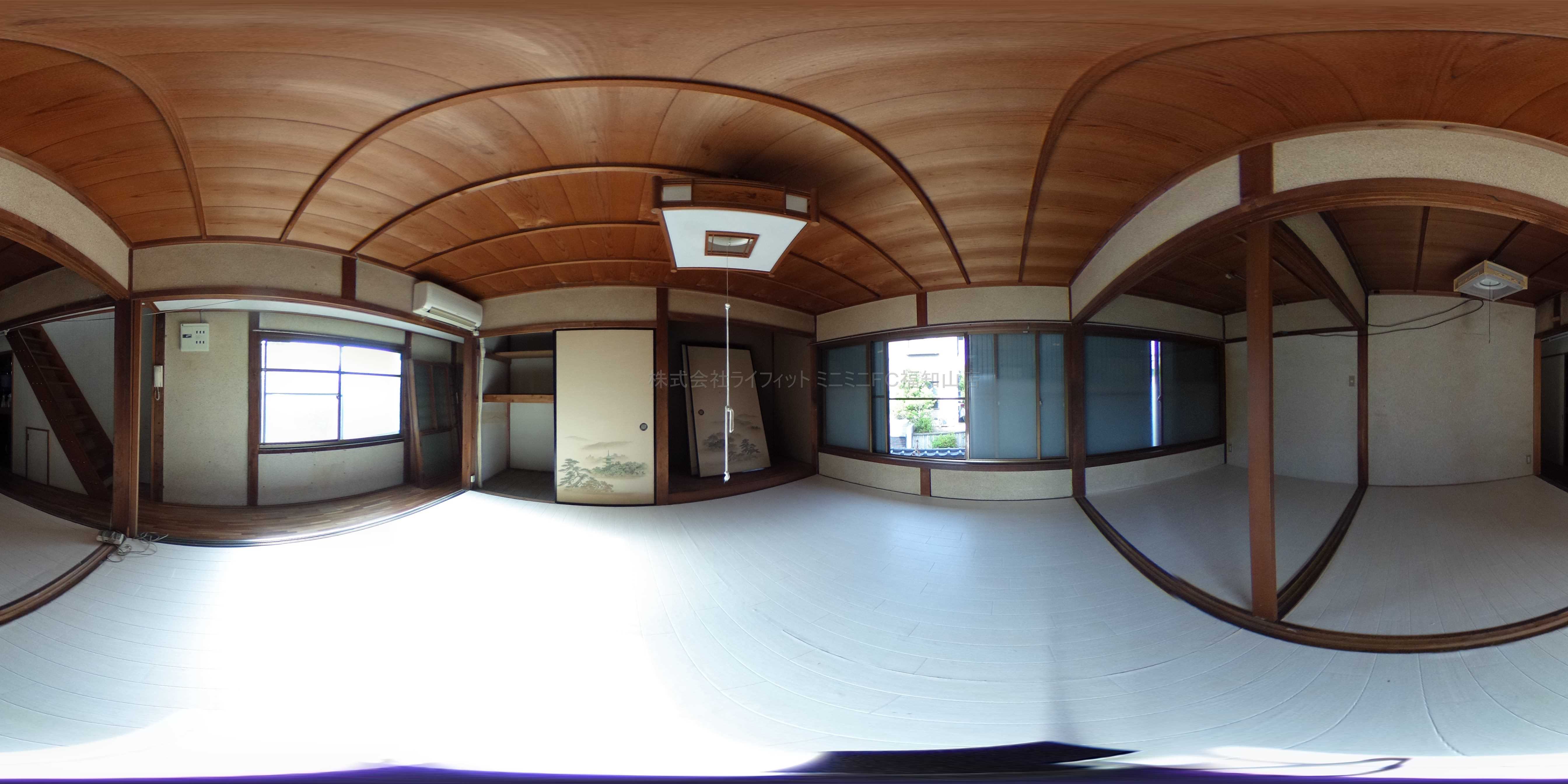 東岡町借家 リビング