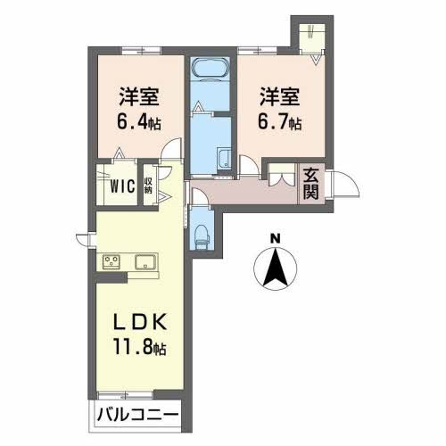 ドゥーズ  間取り