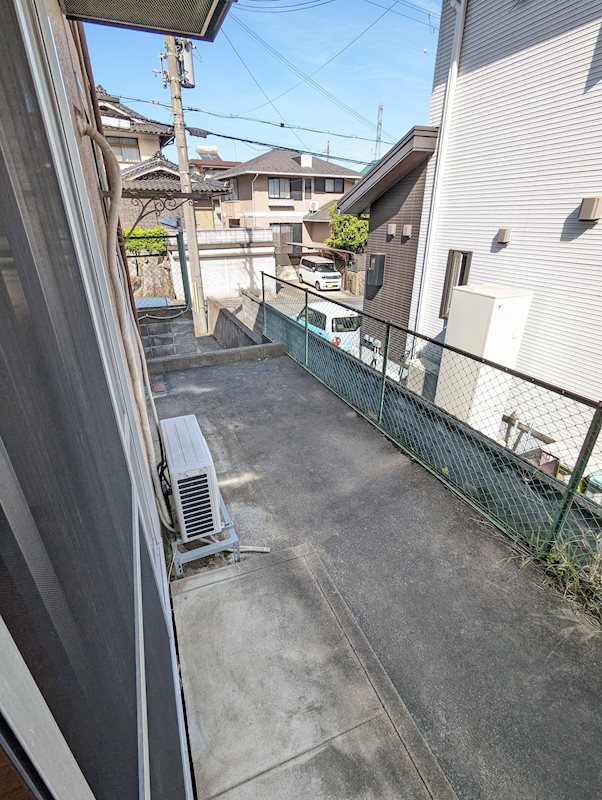 チャームハイツ ベランダ