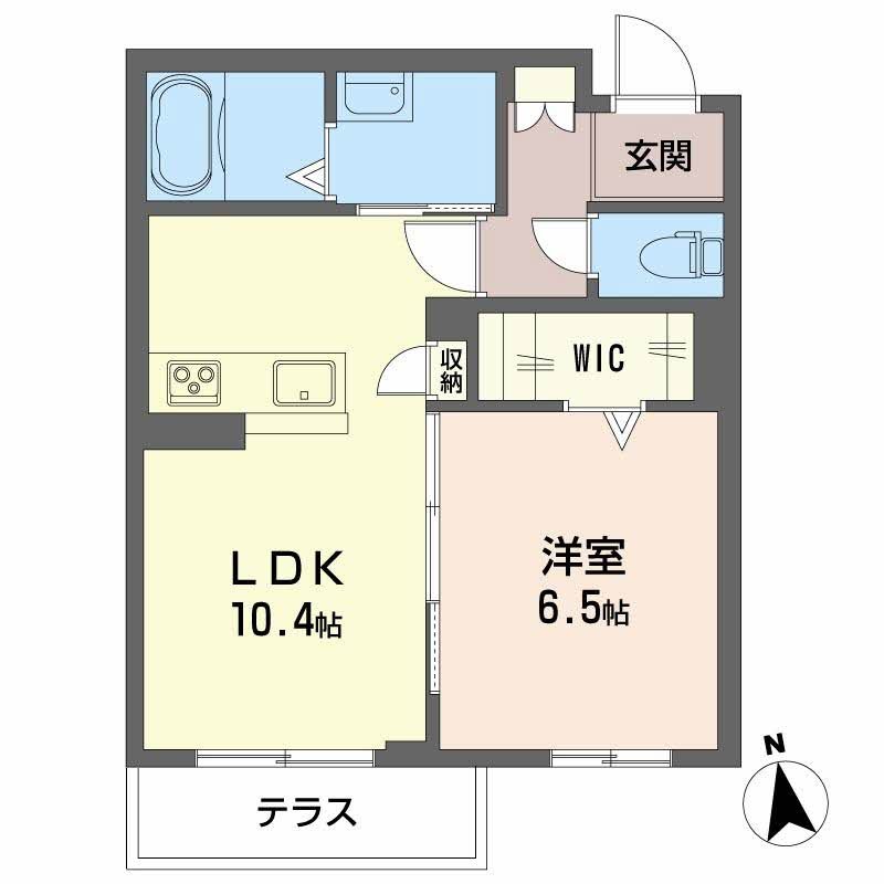 シャーメゾン　プレミアＢ 間取り