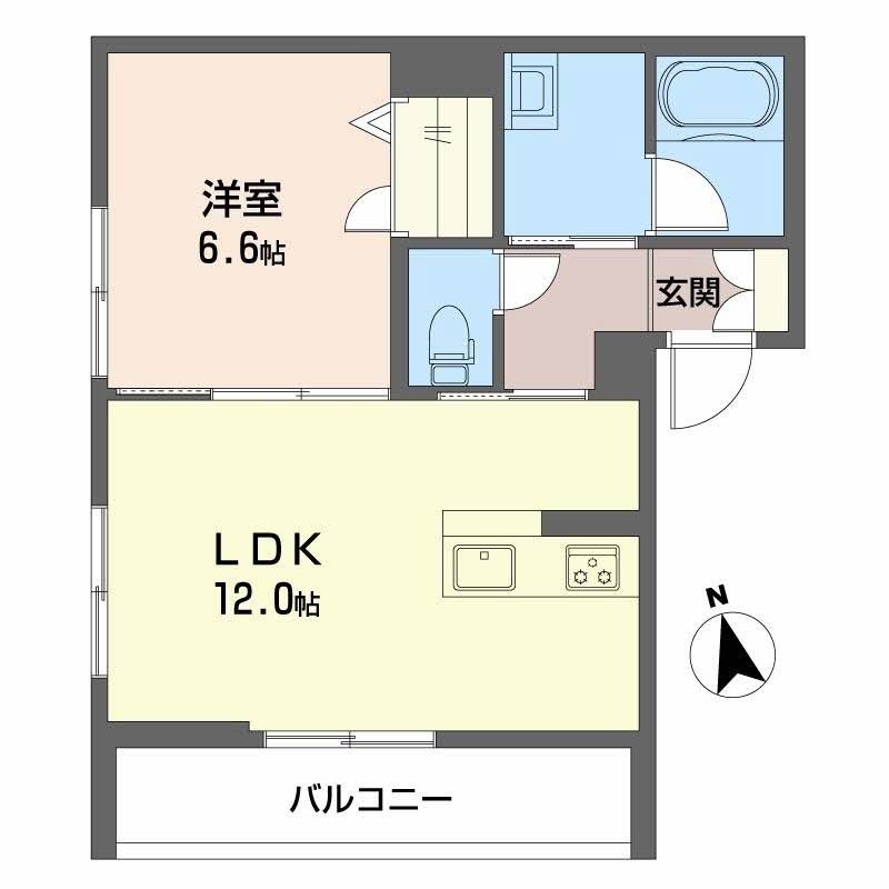 ブルジェオン駅南 間取り