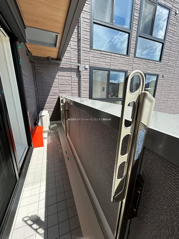 ブルジェオン駅南 ベランダ