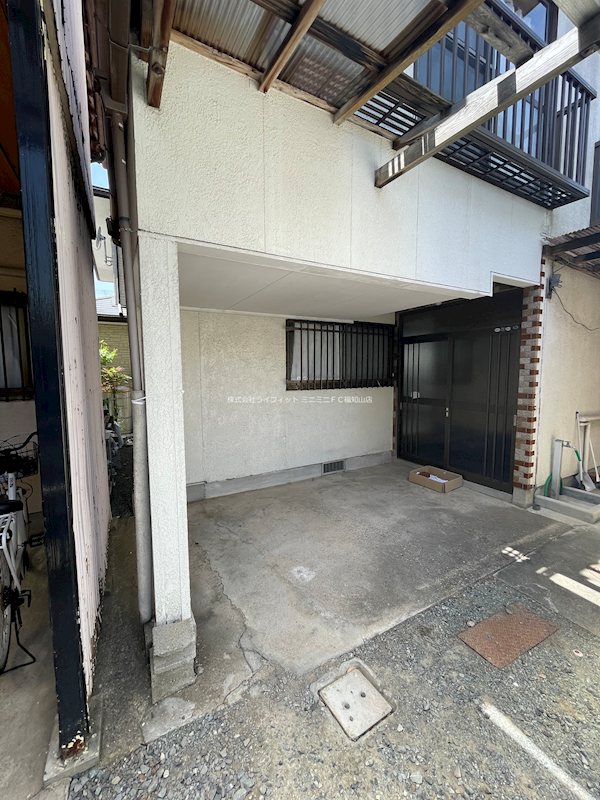 土師新町3丁目借家 ベランダ