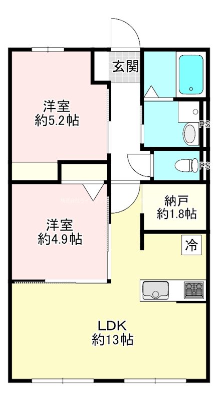 Cantis LazyⅡ 間取り
