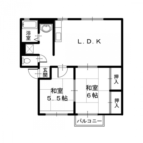 マリアージュⅡ 間取り