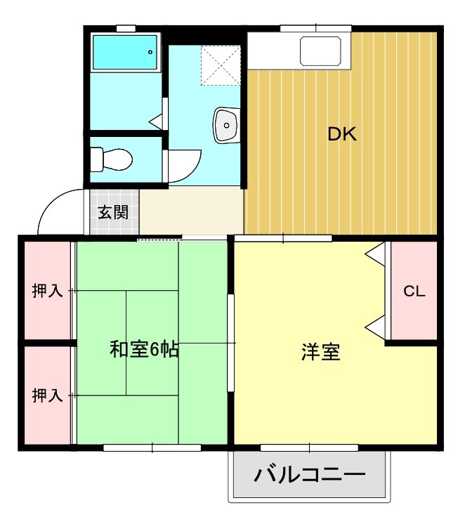 マリアージュⅠ 間取り