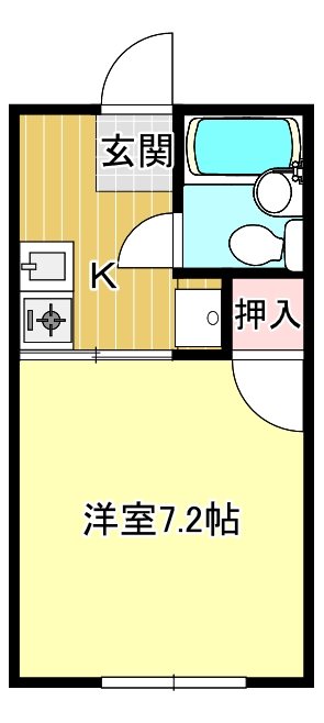 メゾン・ド・プリー　A 間取り