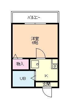 ヴァン・キャッスルB 間取り