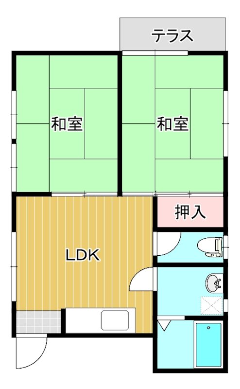 こぶしハイツ 間取り