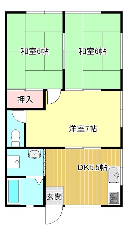 ウイズはかざ 間取り