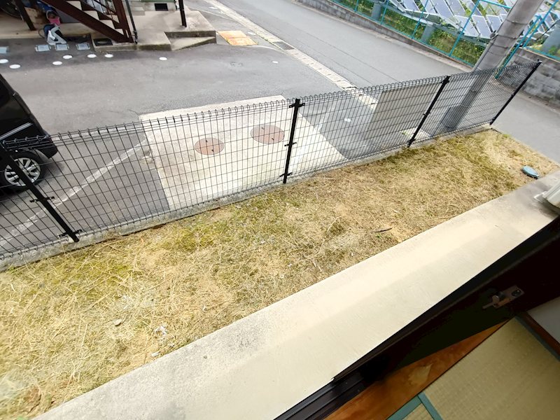 ウイズはかざ ベランダ