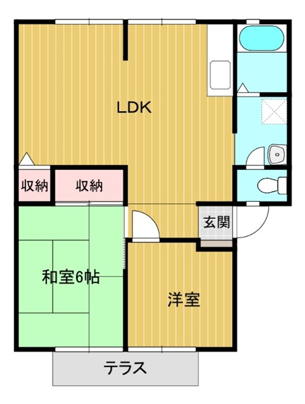 ガーデンブライト　B 間取り
