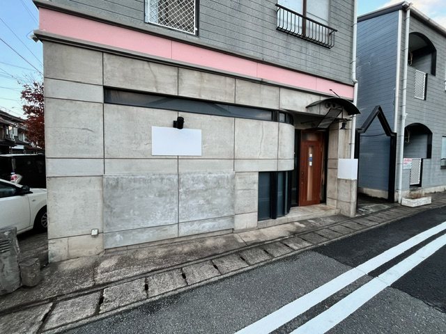 谷山マンション1階貸店舗 外観