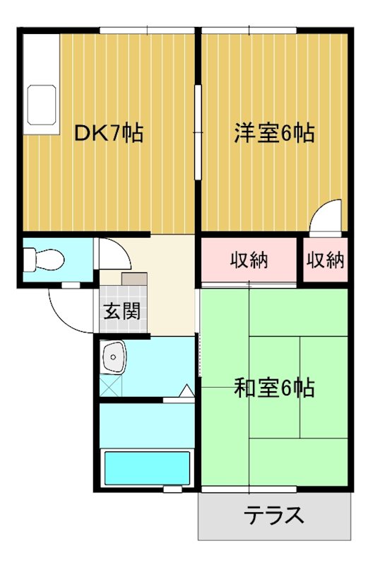 ガーデンブライト　C 間取り