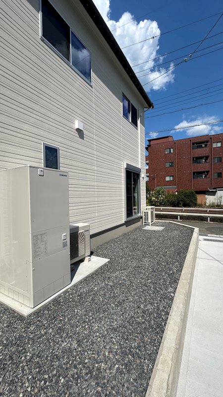 厚中町貸家  ベランダ