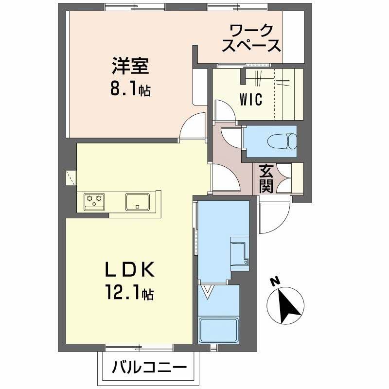 カサベルデE 間取り