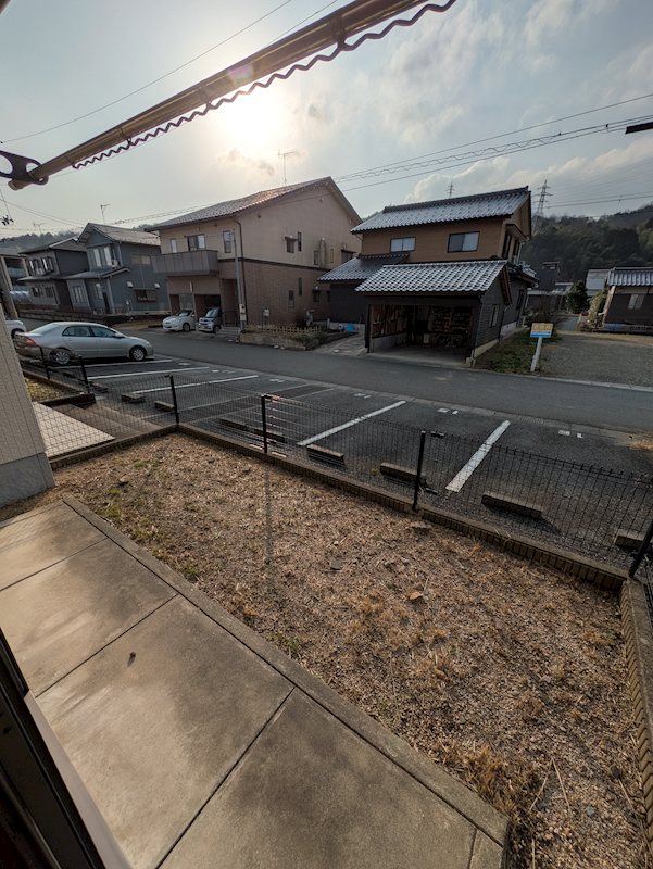 ヴィラ妙楽寺Ⅱ ベランダ