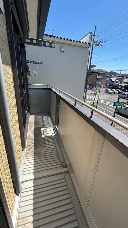 ボヌール　誠 ベランダ